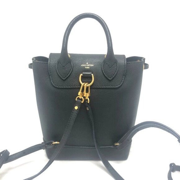 LOUIS VUITTON M54573 rock Me Backpack Bag Backpack Leather Black/GoldHardware - Picture 8 of 11
